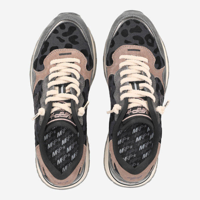 MRP MRP06UP - Lila / Blau / Leo-Look - Sohle