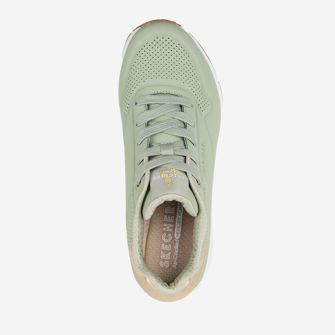 Skechers UNO - GOLDEN AIR - Grün - Sohle
