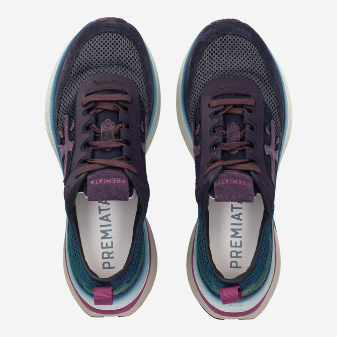 Premiata HILL - Blau, kombiniert - Sohle