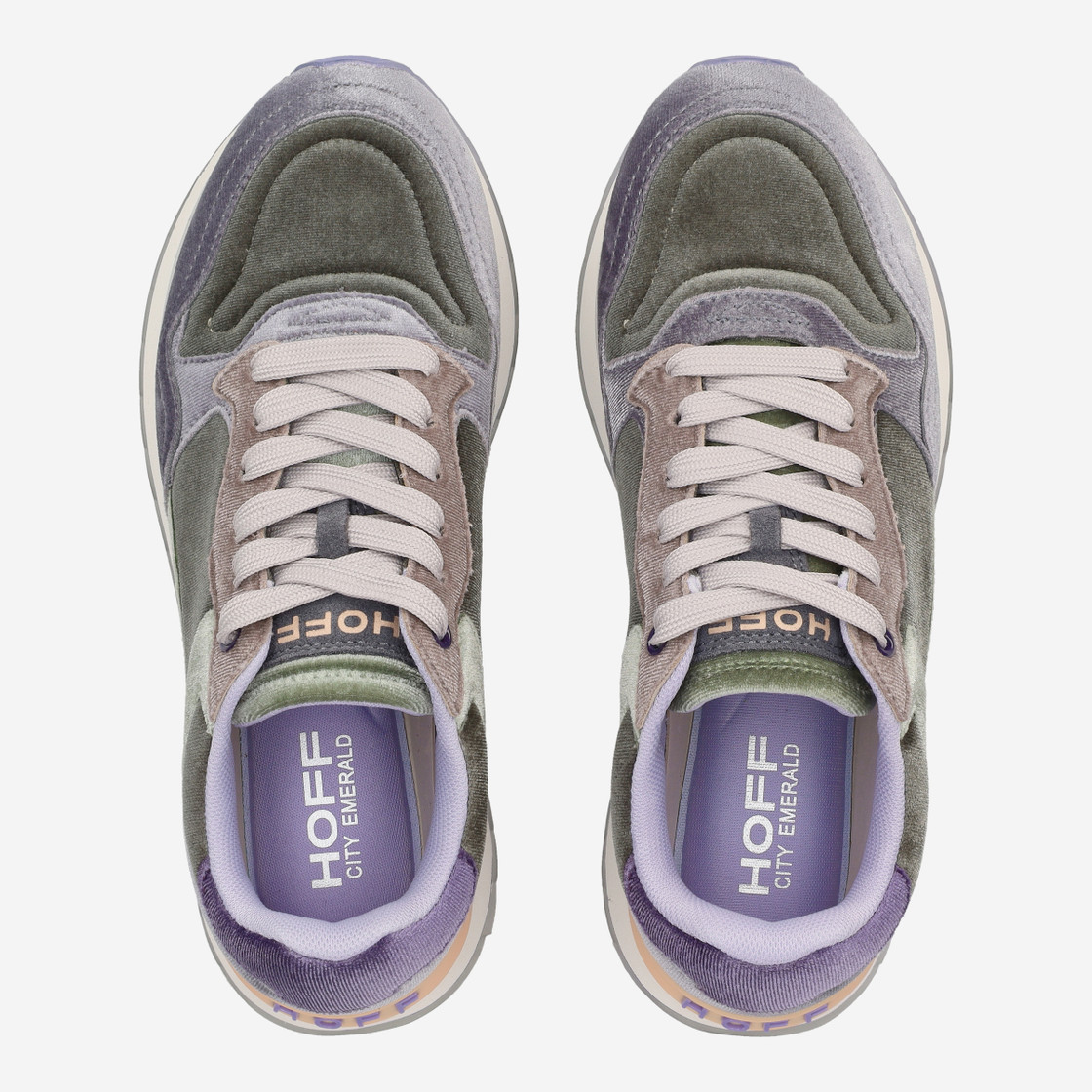 THE HOFF BRAND CITY - Bunt / Grün und Blautöne - Sohle