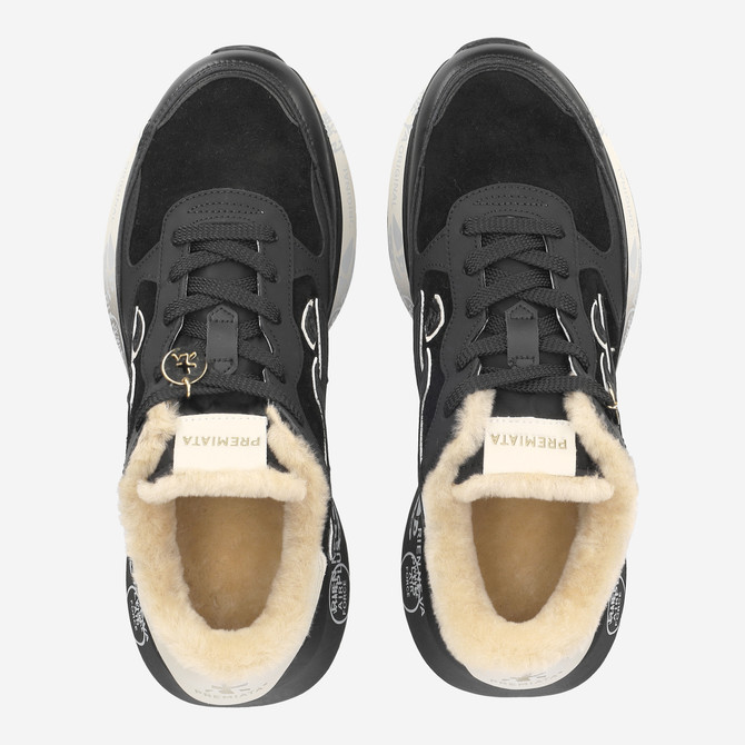 Premiata LAURYN - Schwarz - Sohle