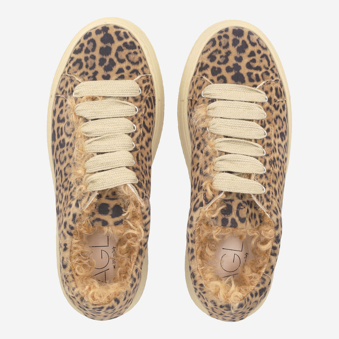 Attilio Giusti GIULY SOFT - Braun / Leo-Look - Sohle