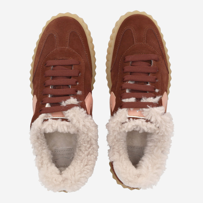 VOILE BLANCHE INES FUR - Boreaux/Rot-Braun - Sohle