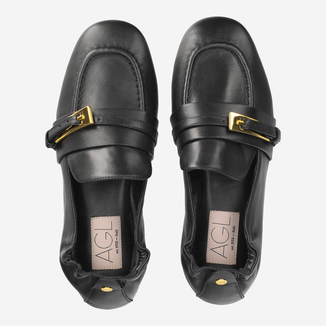 Attilio Giusti MARIENNE BUCKLE - Schwarz - Sohle