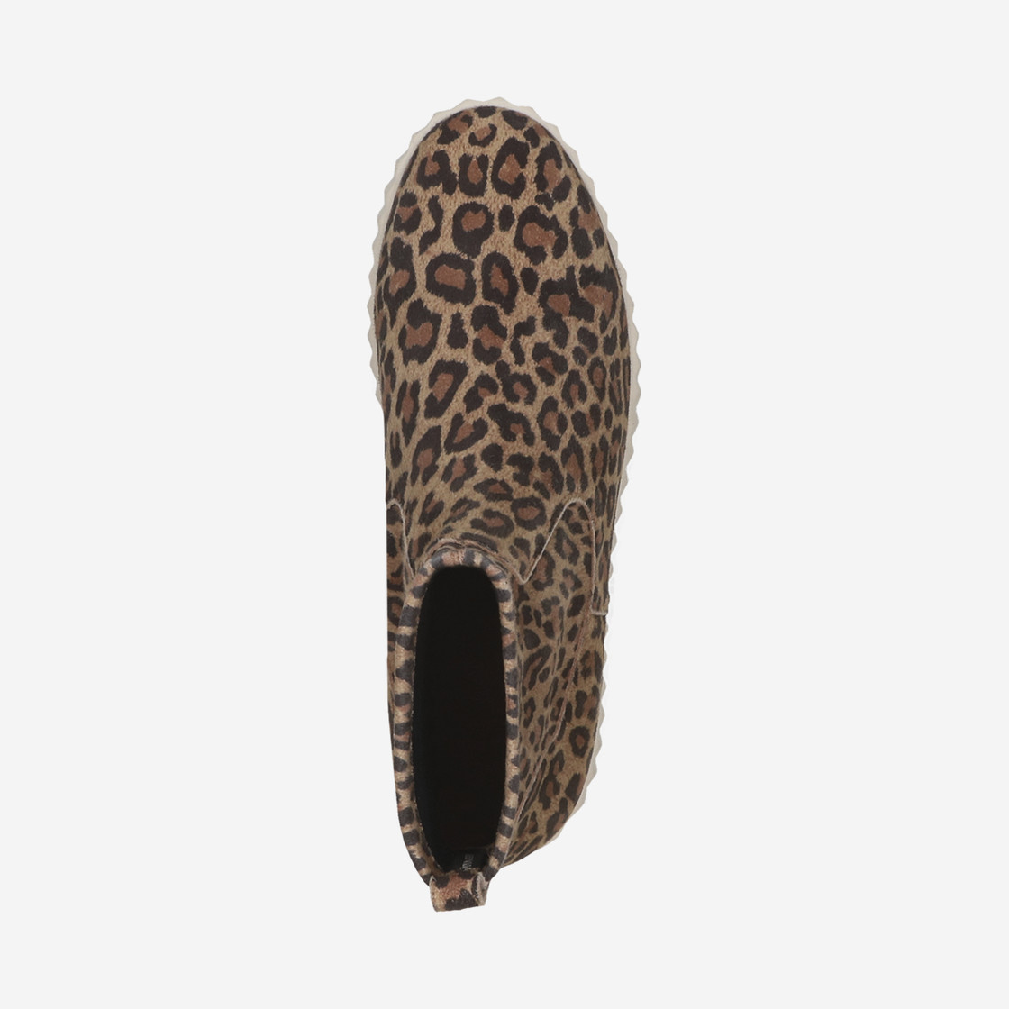  75337 LEDER STRETCH - Braun / Leo-Look - Sohle