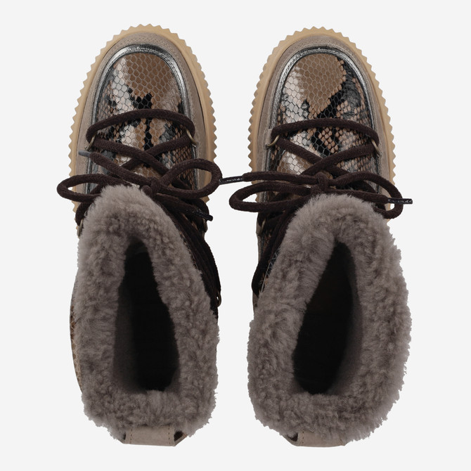 VOILE BLANCHE CORTINA FUR - Beige / Reptil - Sohle