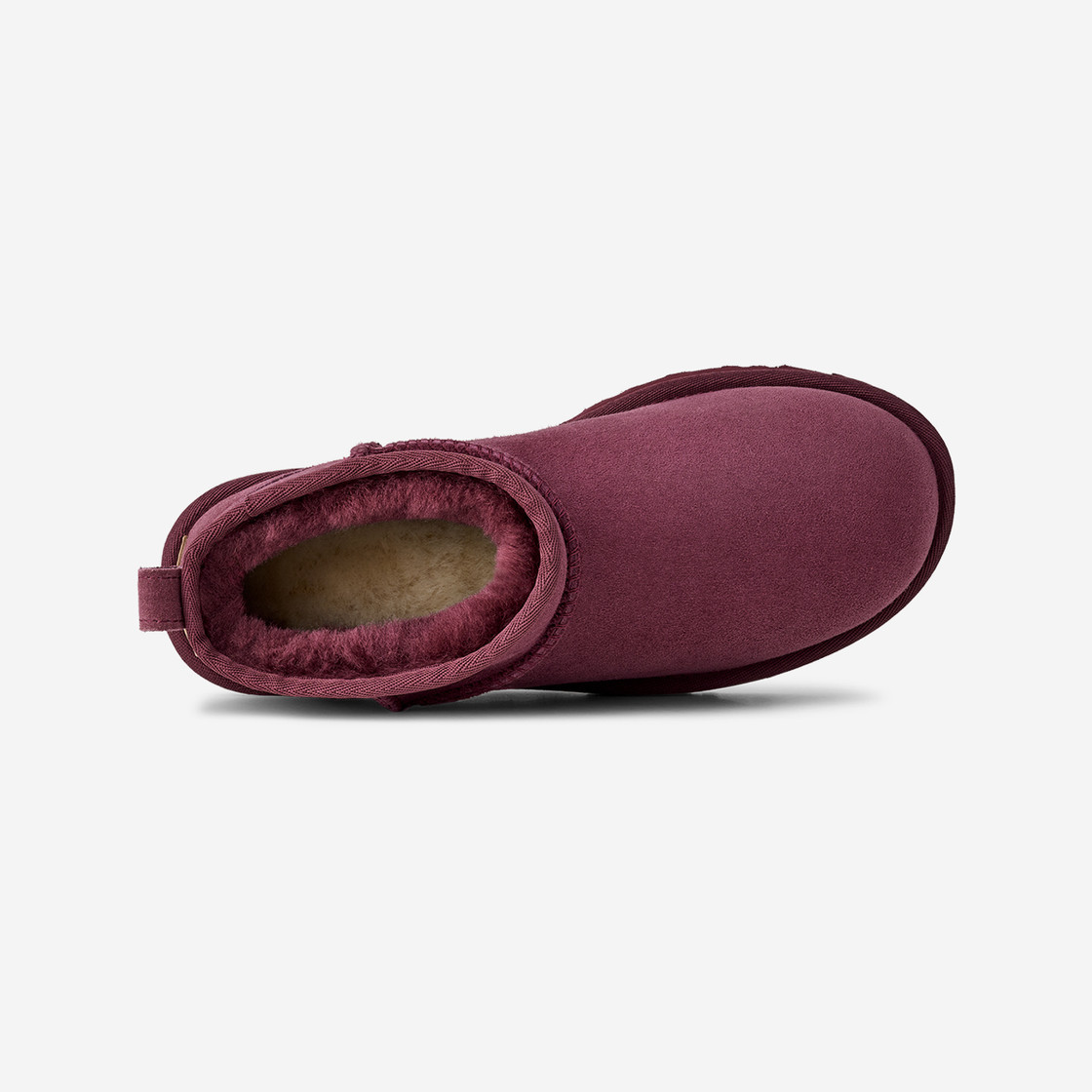 UGG australia CLASSIC ULTRA MINI - Rot - Sohle