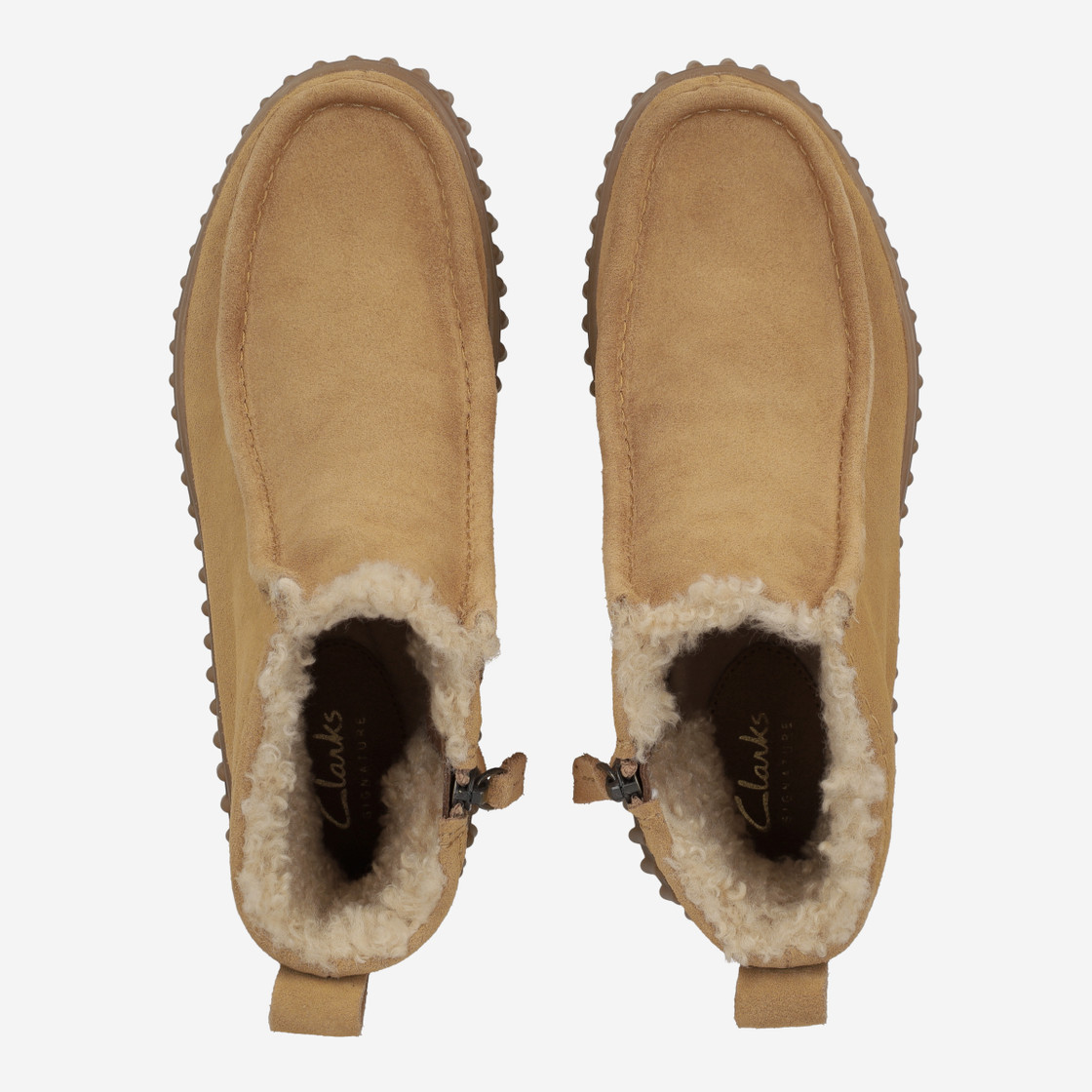 Clarks Torhill Cozy - Beige - Sohle