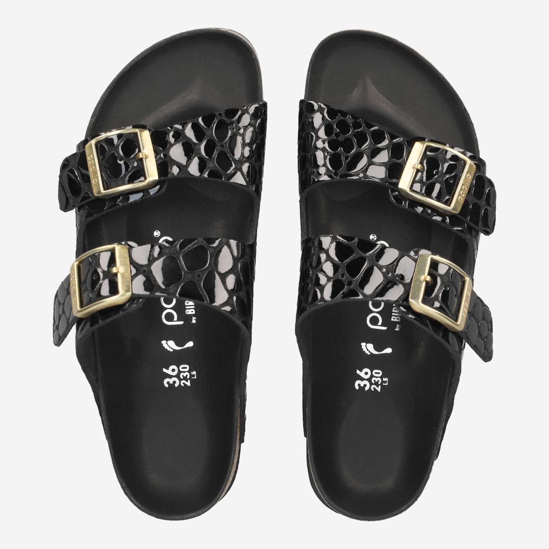 birkenstock ARIZONA PAP FLEXPLATFORM - Schwarz - Sohle