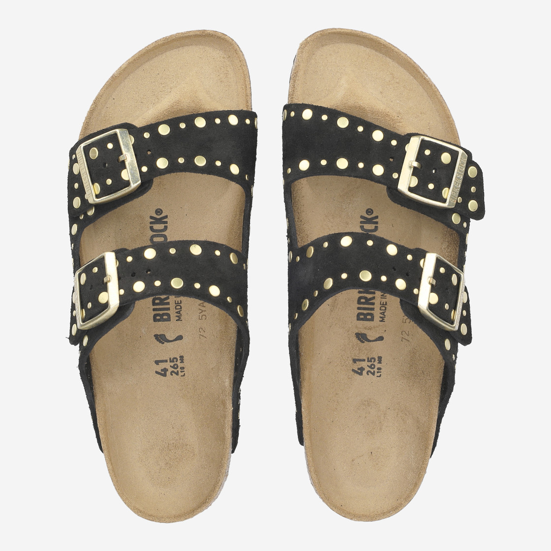 birkenstock ARIZONA RIVET - Schwarz - Sohle