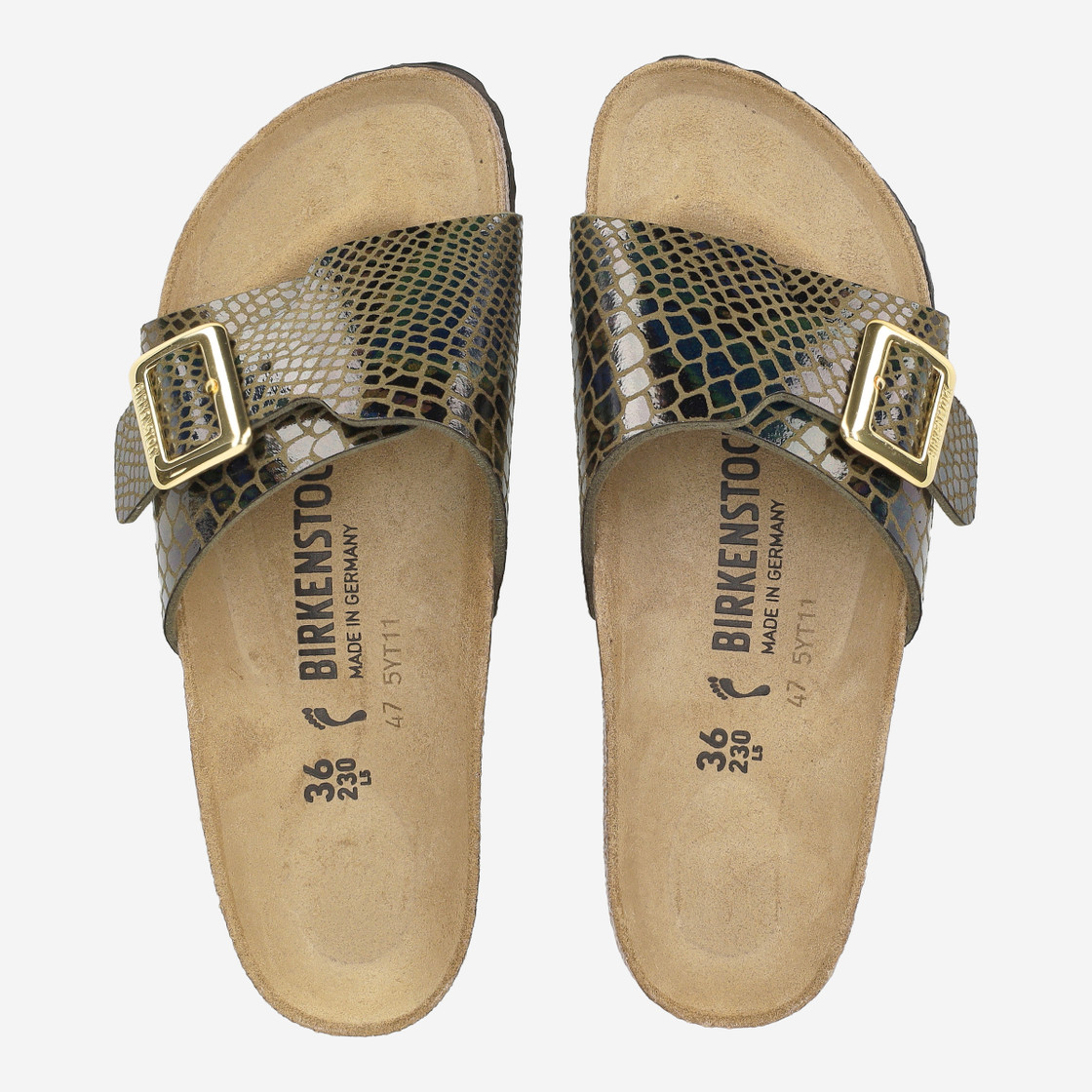 birkenstock CATALINA CUSHION BUCKLE - Braun - Sohle