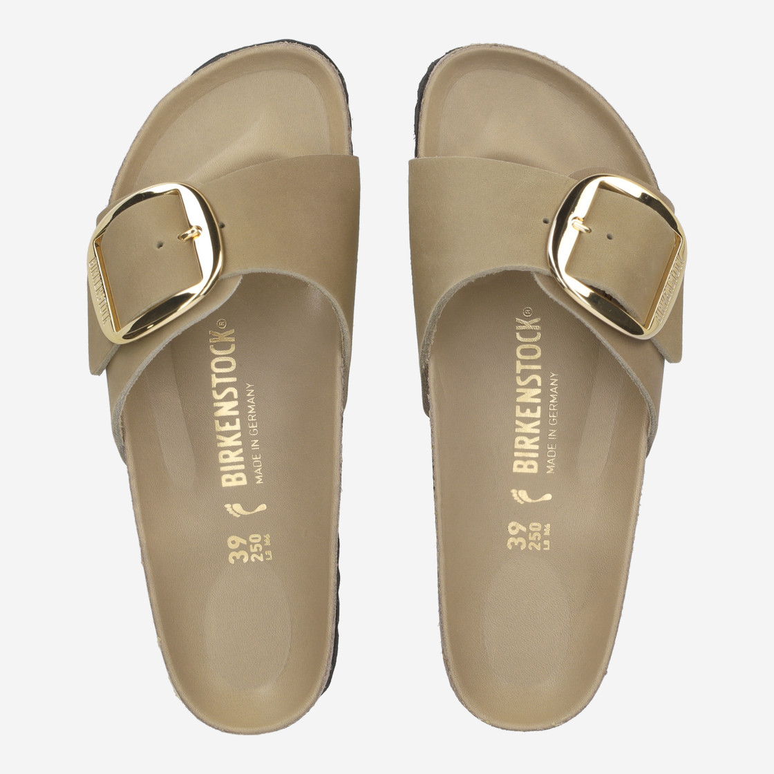 birkenstock MADRID BIG BUCKLE - Beige - Sohle