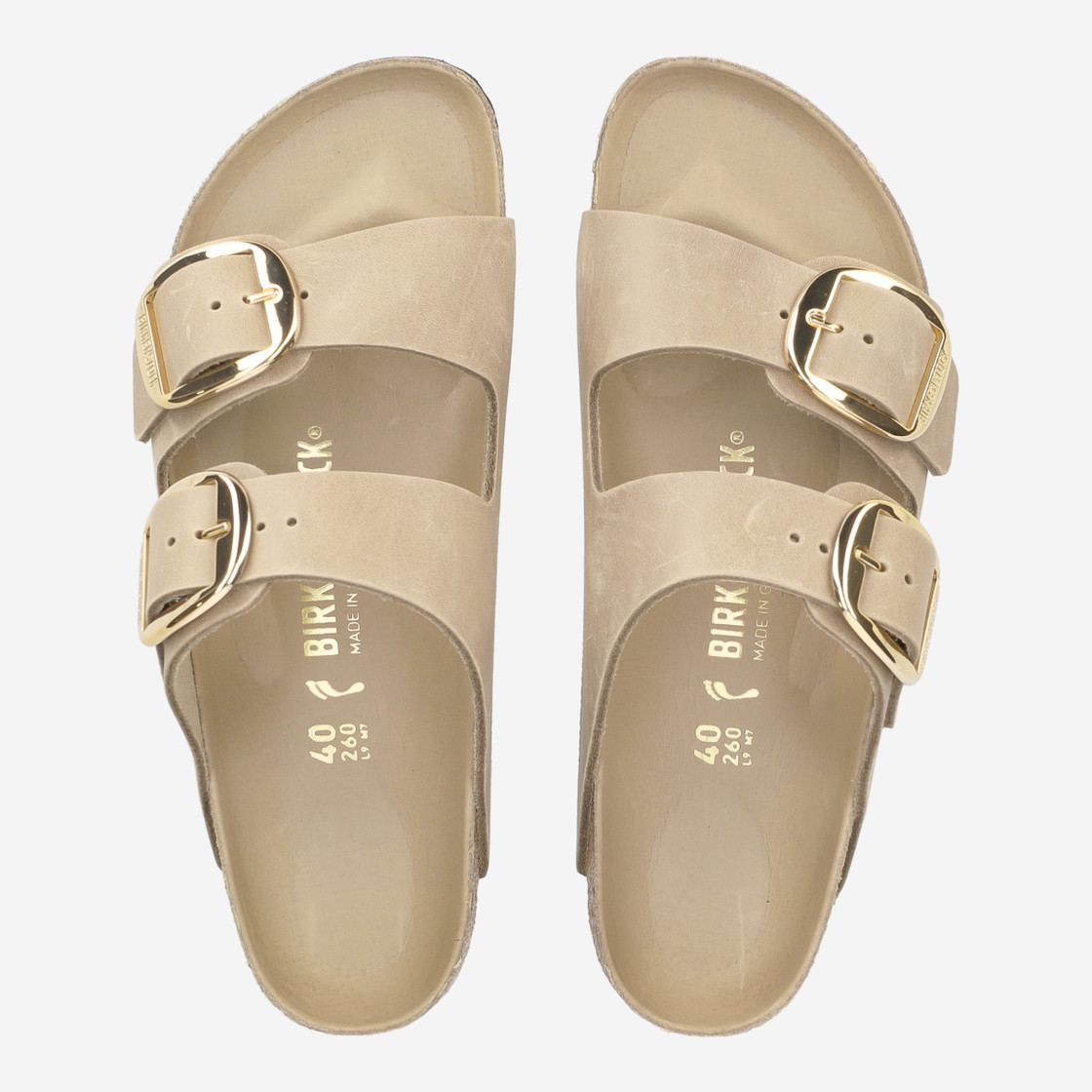 birkenstock ARIZONA BIG BUCKLE - Beige - Sohle