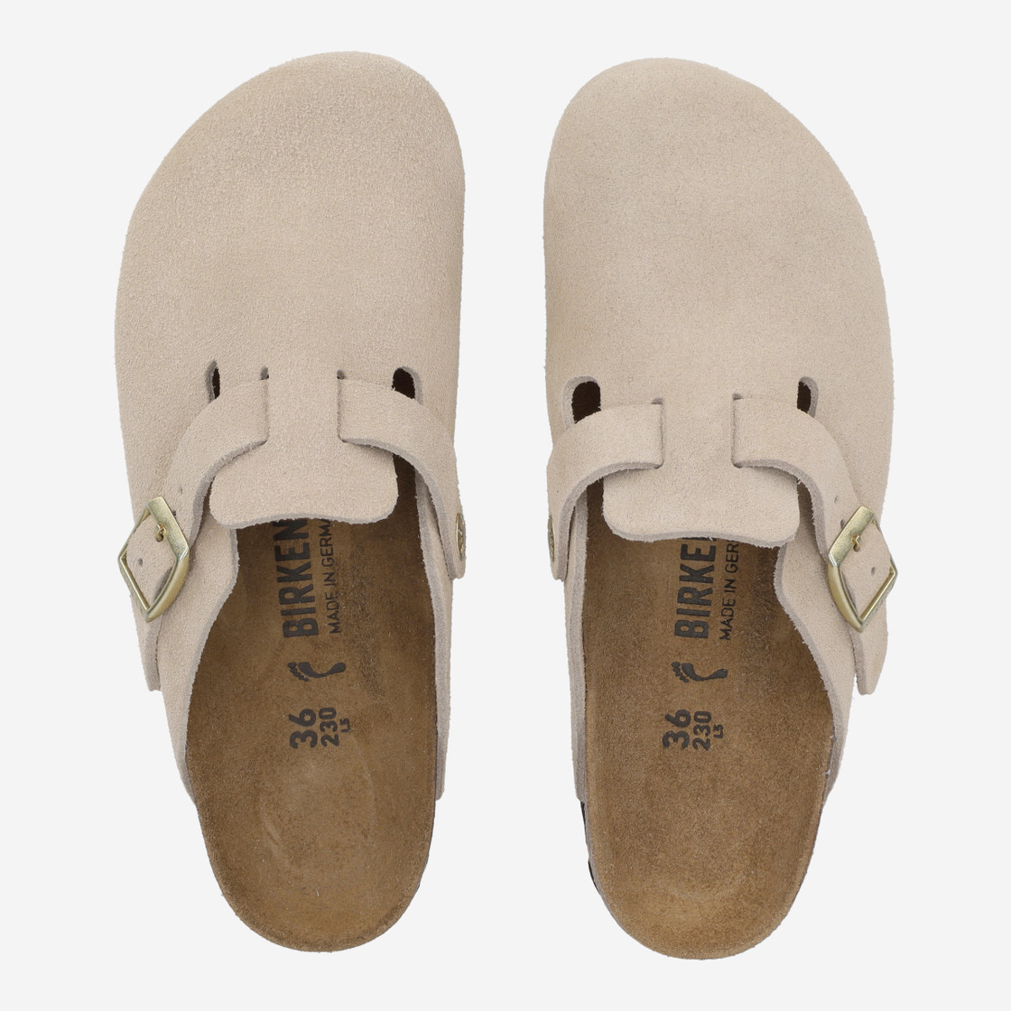 birkenstock BOSTON - Beige - Sohle