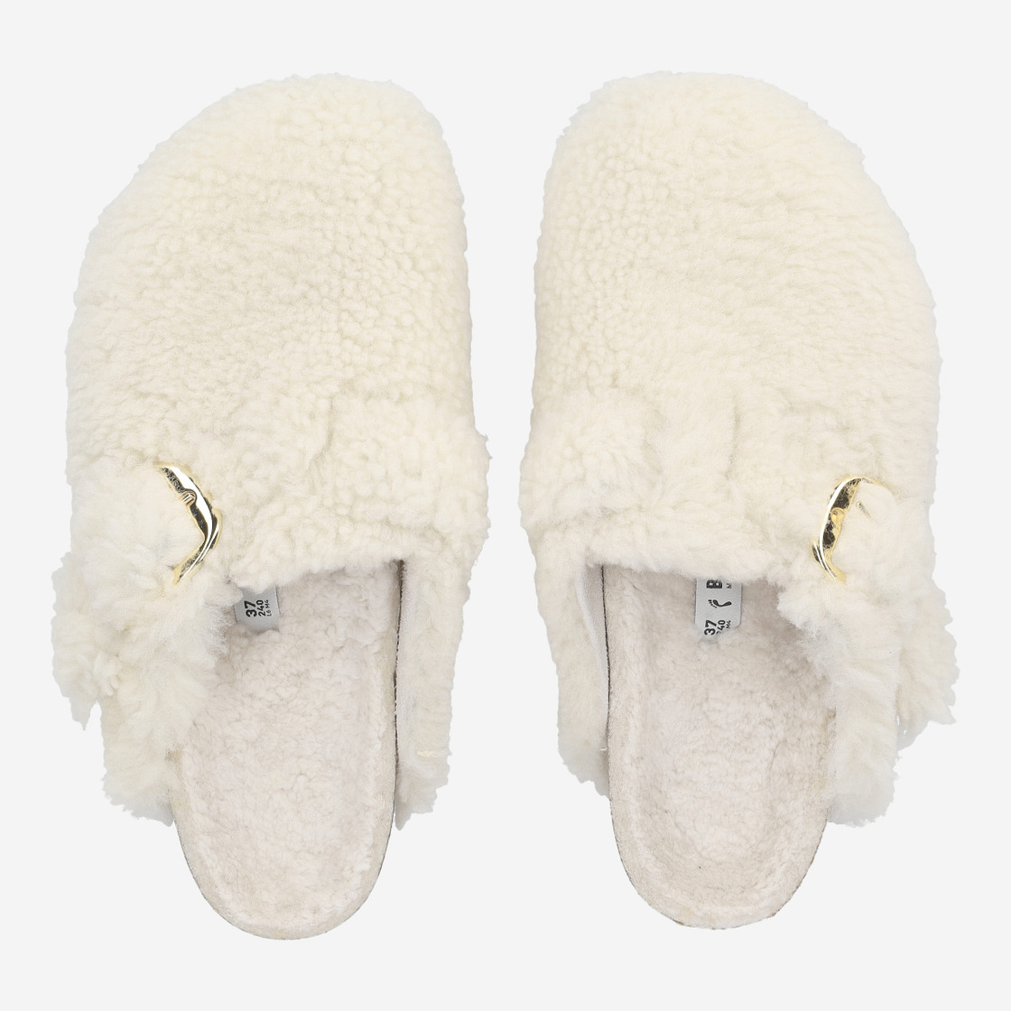 birkenstock BOSTON BIG BUCKLE - Beige - Sohle