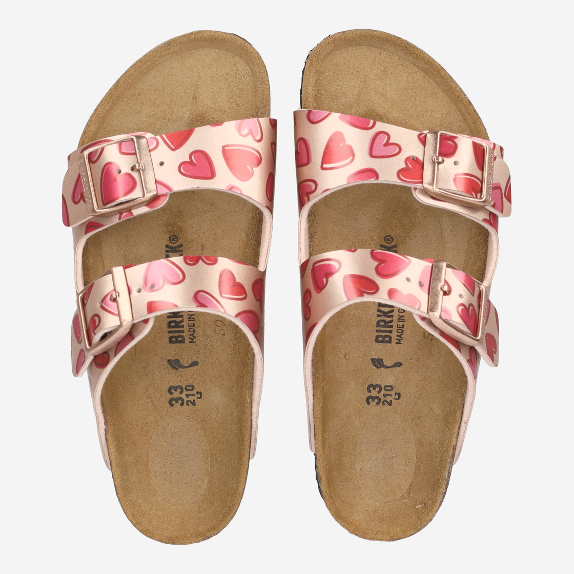 birkenstock ARIZONA BIRKO-FLOR - Bunt / Rosarot - Sohle