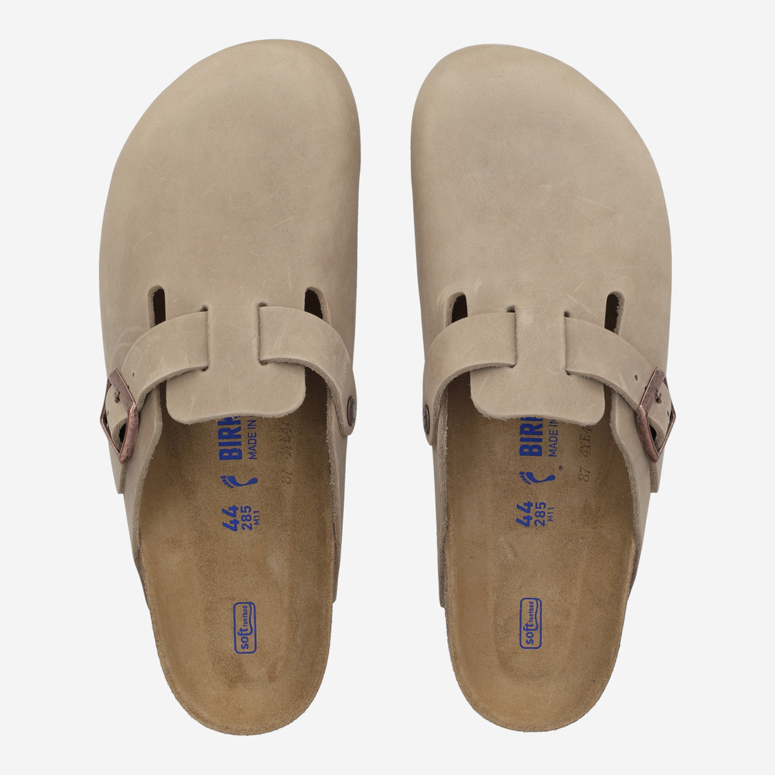 birkenstock BOSTON - Beige/Braun - Sohle