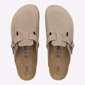 birkenstock BOSTON - Beige/Braun - Sohle