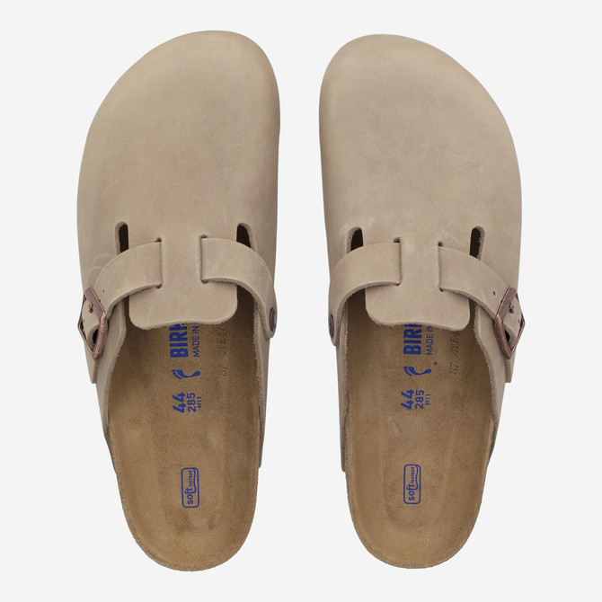 birkenstock BOSTON - Beige/Braun - Sohle