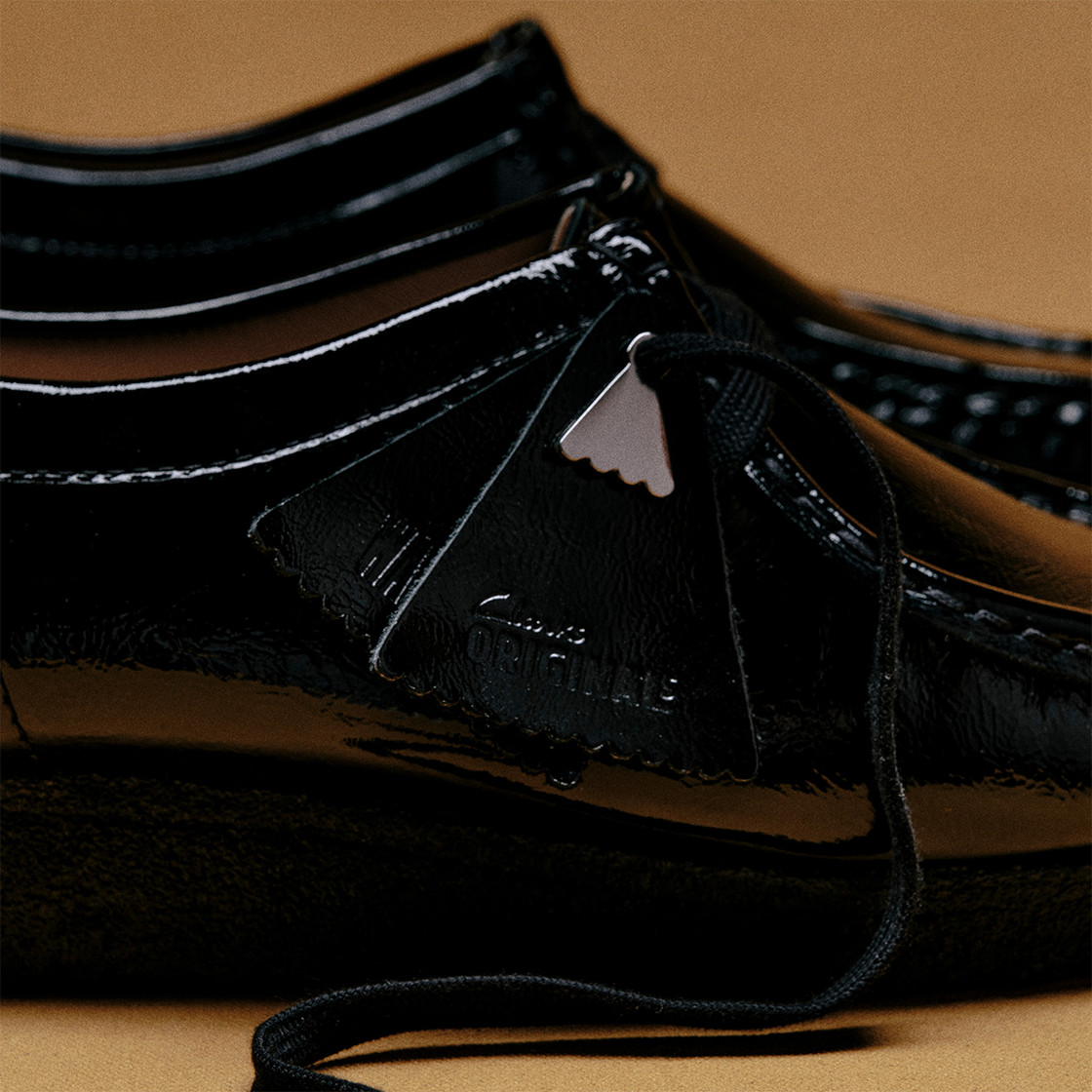 Clarks Wallabee. - Schwarz - Sonderbild
