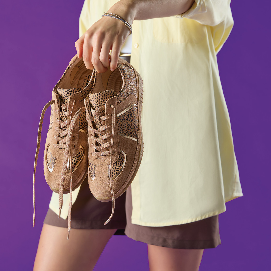 Clarks Meridor Lo - Beige , Leo-Look - Sonderbild