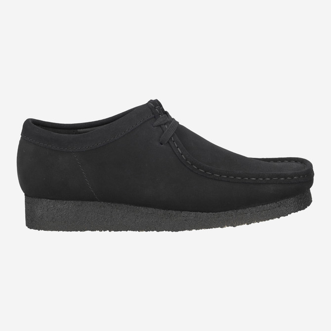 Clarks Wallabee - Schwarz - Rückansicht