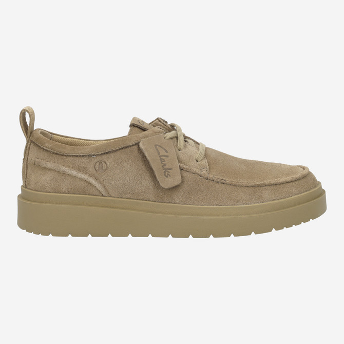Clarks Polden Moc - Braun - Rückansicht