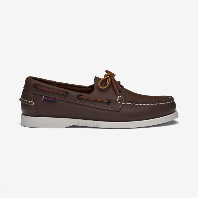 Sebago DOCKSIDES PORTLAND - Braun, dunkel - Rückansicht