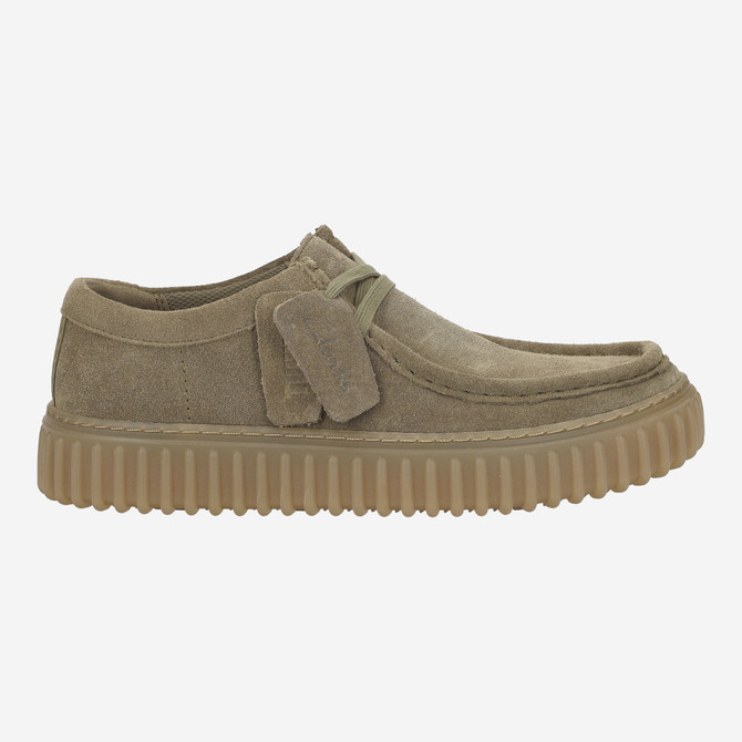 Clarks Torhill Lo - Grün - Rückansicht