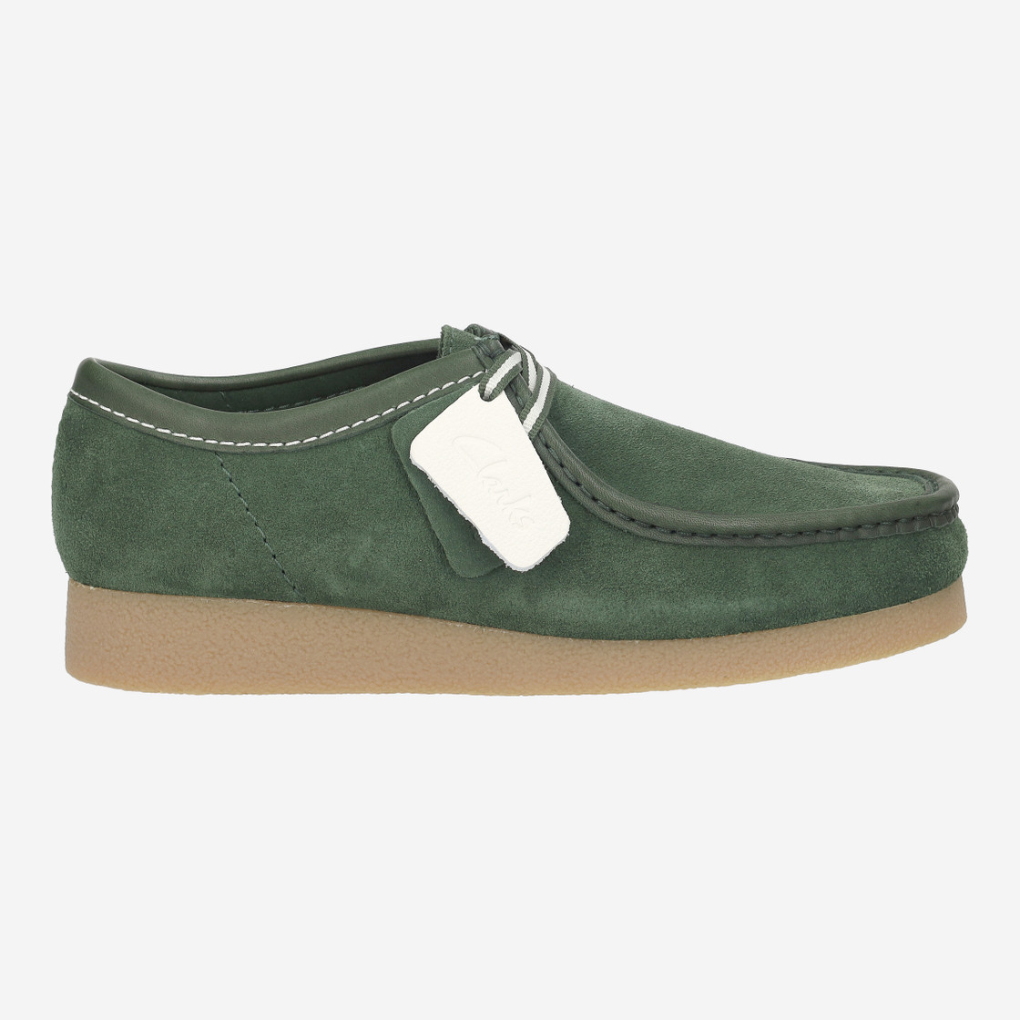 Clarks WallabeeEVO - Grün - Rückansicht