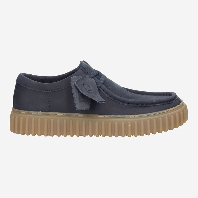 Clarks Torhill Lo - Blau - Rückansicht