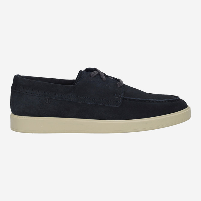 Clarks Lockford Boat - Blau - Rückansicht