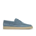 Clarks Lockford Boat - Blau, hell - Rückansicht