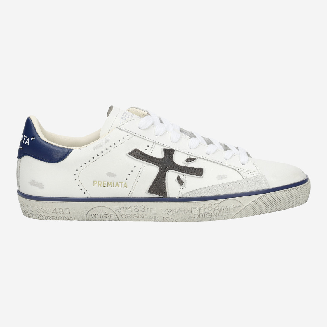 Premiata STEVEN - Weiß - Rückansicht