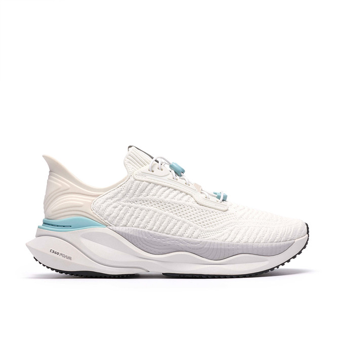 Clarks Pace Rise - Weiß - Rückansicht