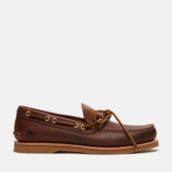 Timberland A5SPE CRAFTED BOAT SHOE - Braun - Rückansicht