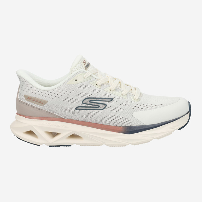 Skechers GLIDE STEP - Weiß - Rückansicht