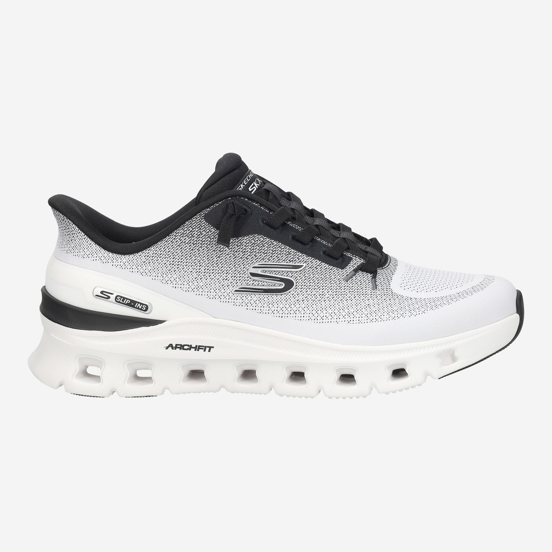 Skechers ARCH FIT GLIDE - Weiß,kombiniert - Rückansicht