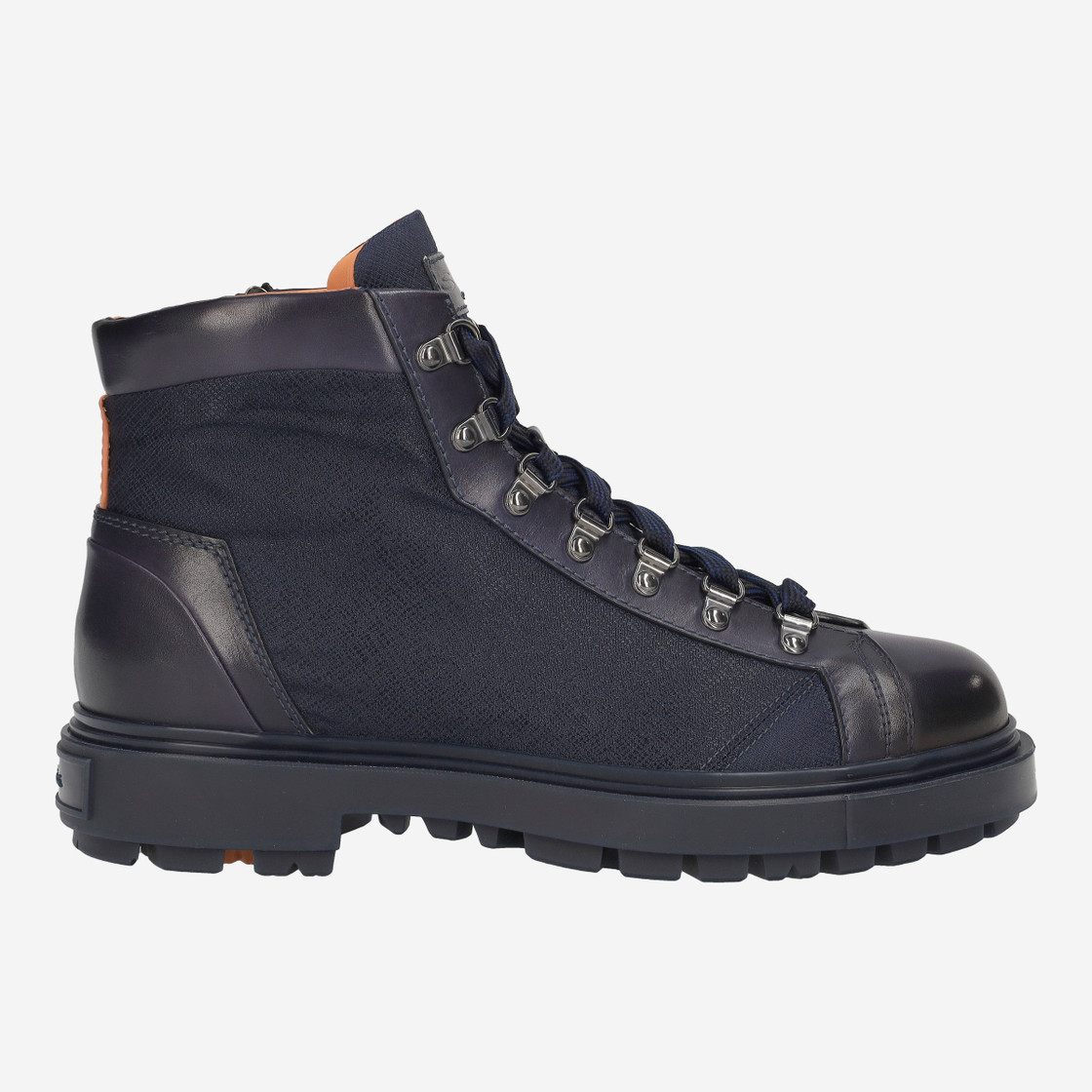 Santoni 18190 U59 - Blau - Rückansicht