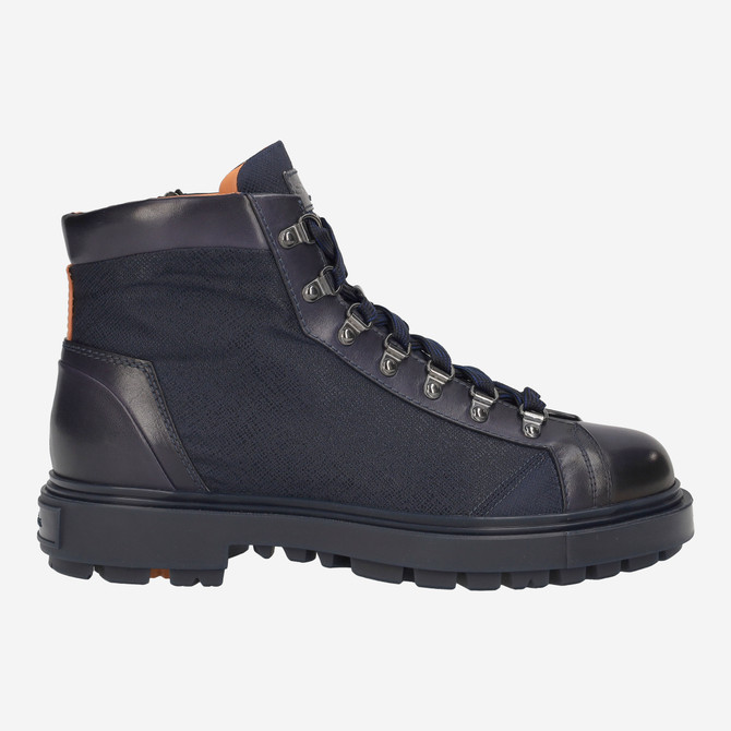 Santoni 18190 U59 - Blau - Rückansicht