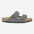 birkenstock ARIZONA SUEDE - Grau - Rückansicht