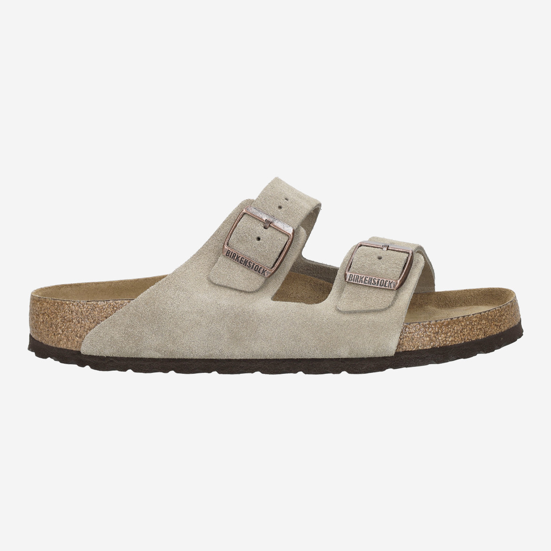 birkenstock ARIZONA SOFT FOOTBED - Beige, dunkel - Rückansicht