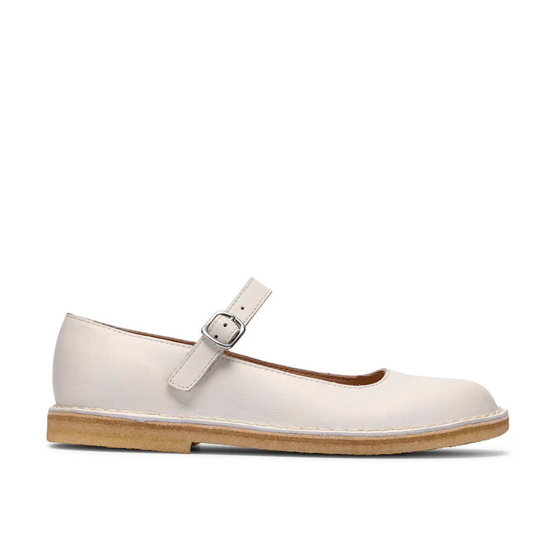 Clarks Desert Jane - Weiß - Rückansicht