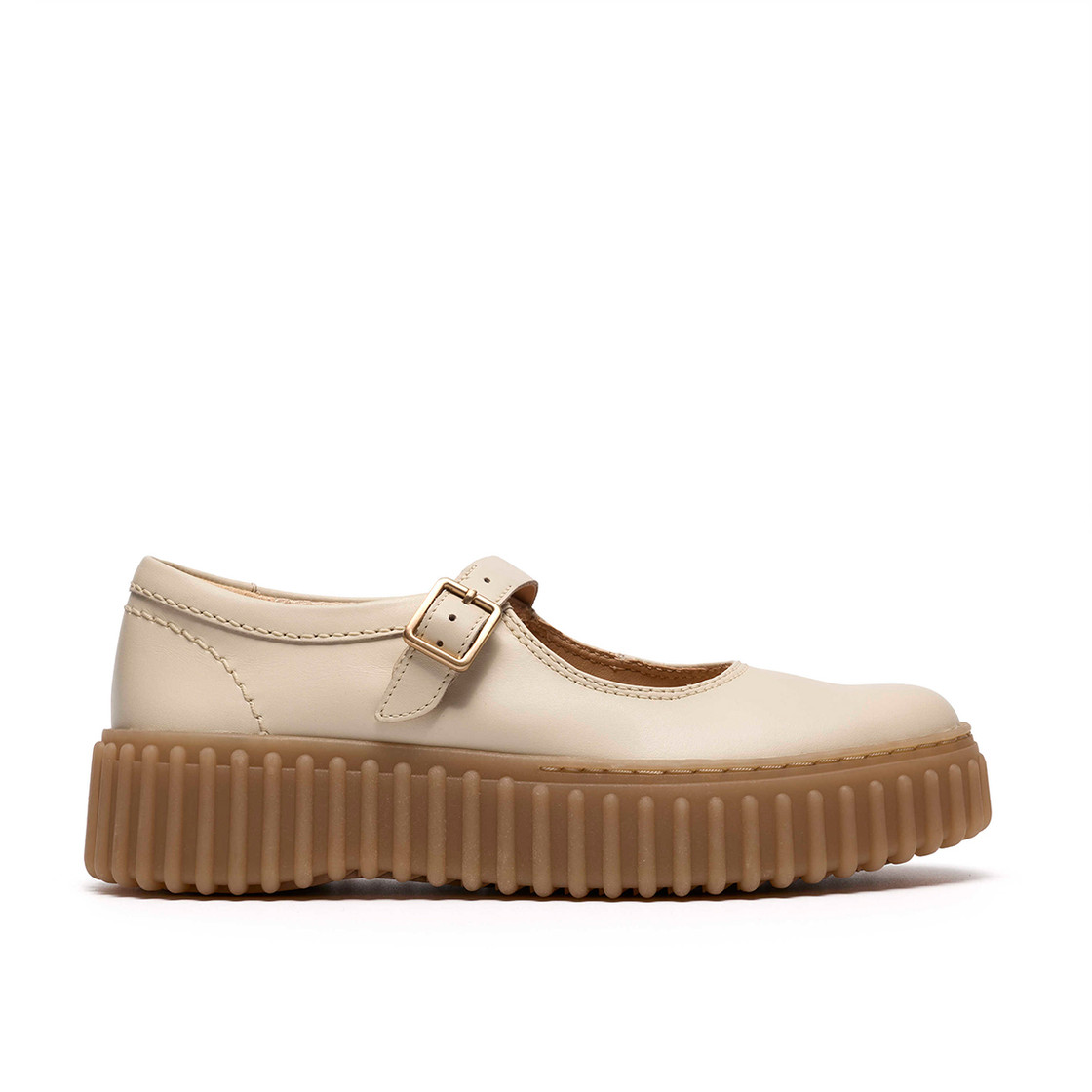 Clarks Torhill Jane - Beige - Rückansicht