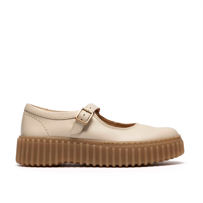Clarks Torhill Jane - Beige - Rückansicht