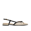 Clarks Sensa15 Bow - Weiß (Creme) - Rückansicht