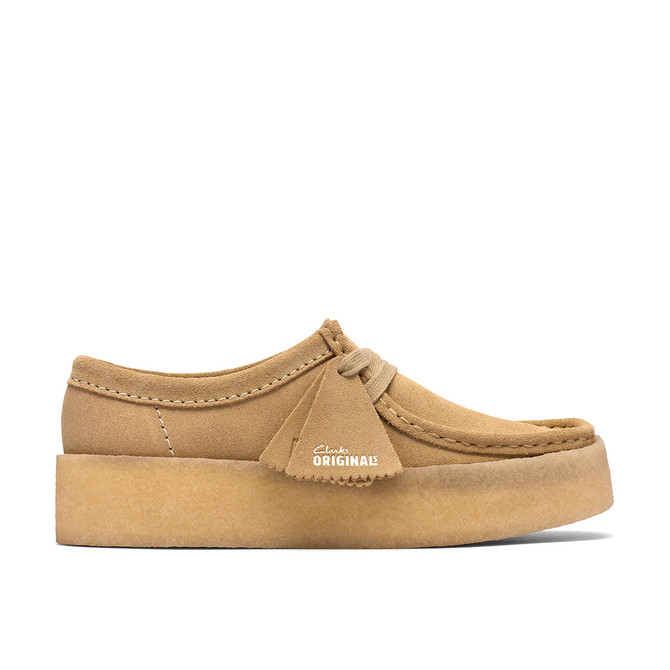 Clarks Wallabee Cup - Beige - Rückansicht