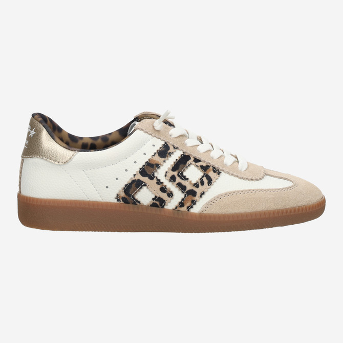 MRP BOMBER - Beige / Leo-Look - Rückansicht