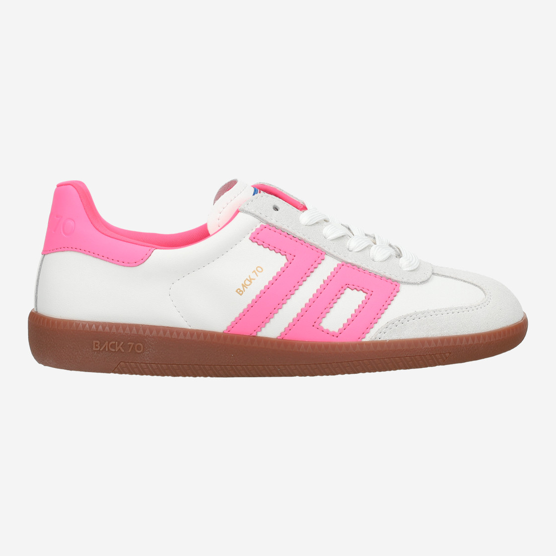 BACK 70 CLOUD - Weiß,Pink - Rückansicht