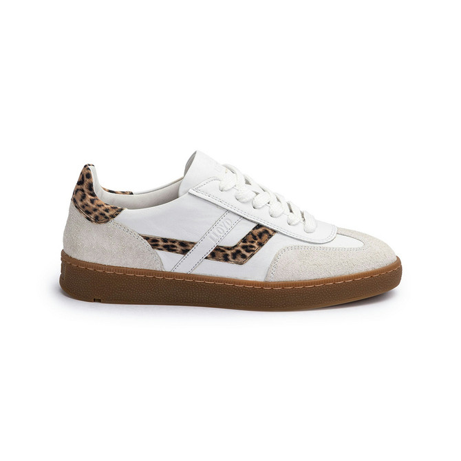 Lloyd BRAVA - Weiß, Leo-Look - Rückansicht